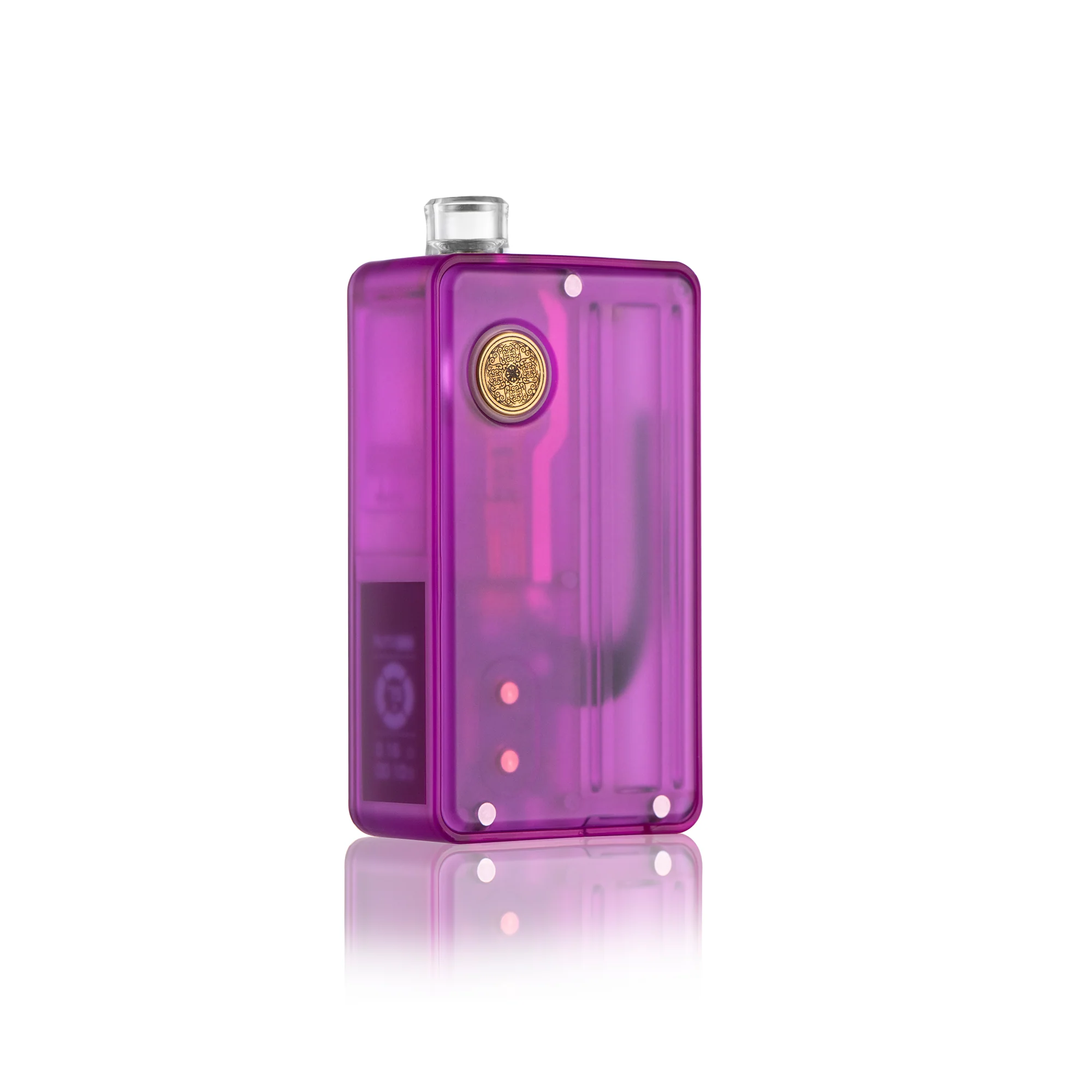 紫色 DOTMOD_AIO_V2_Lite_purple輕量化設計的V2 LITE，擁有2.7ml 煙油倉，兼容 Dotmod 霧化芯從 0.3Ω 到 1.2Ω 都能使用